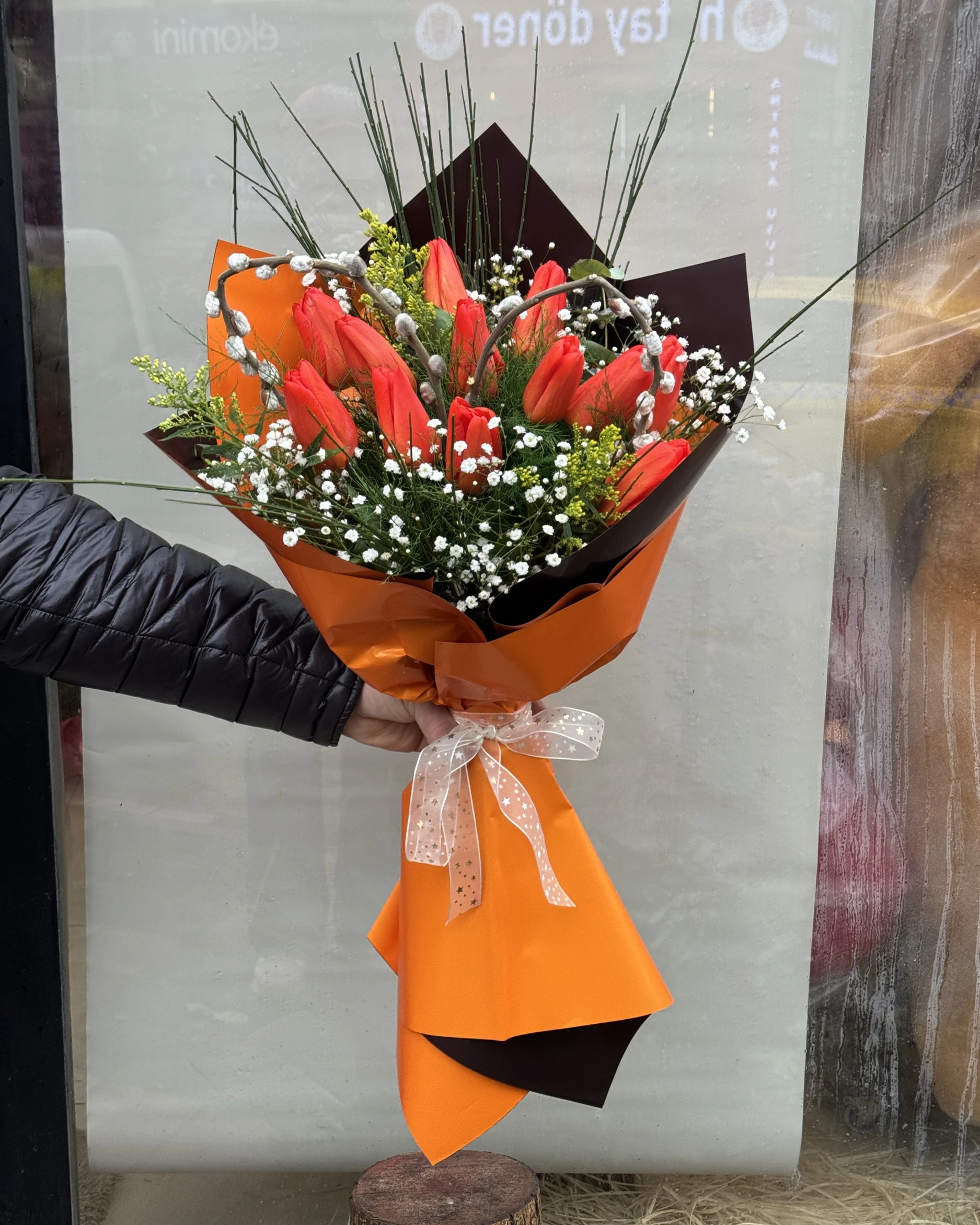 Orangefarbene Brise