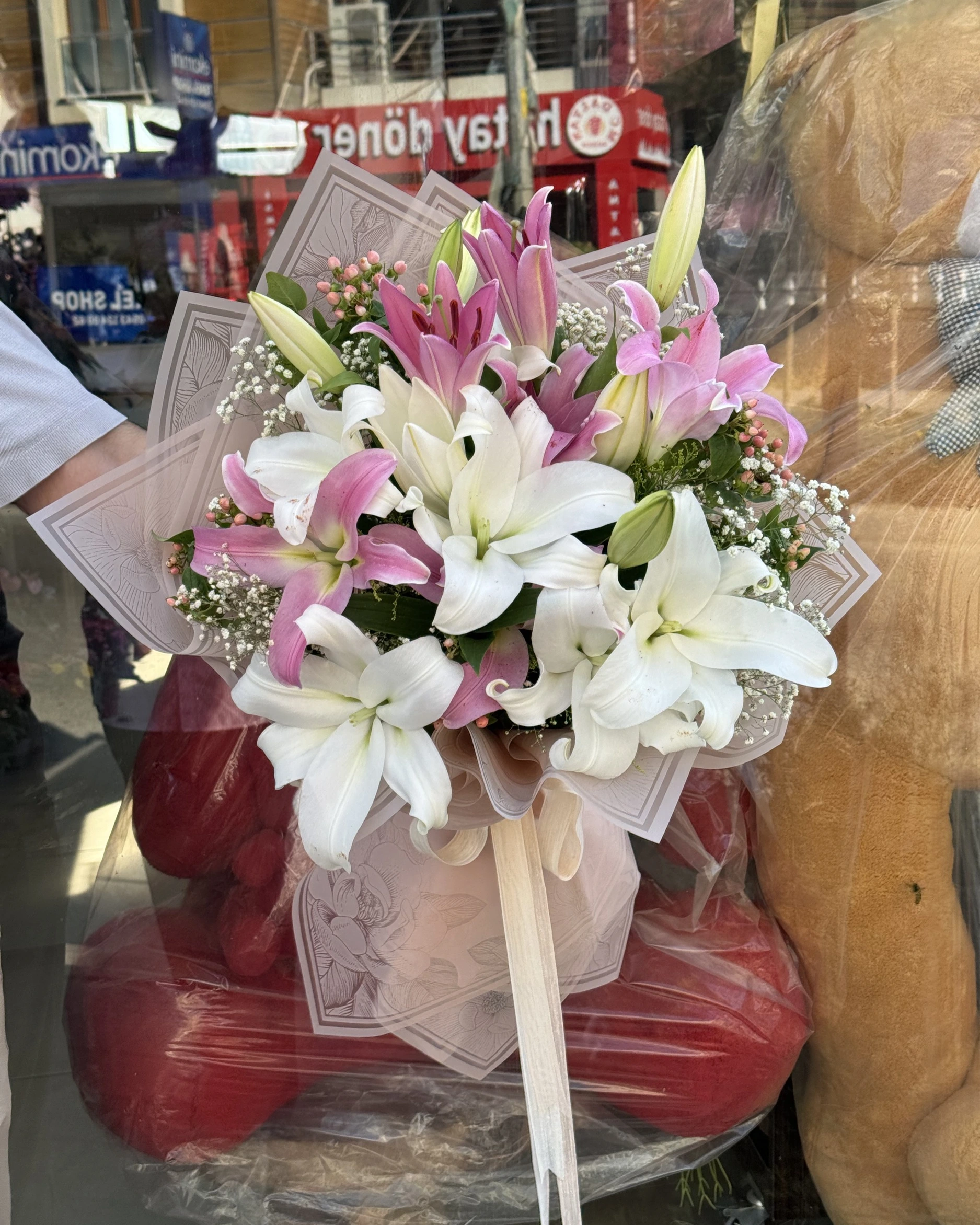 Beyaz Pembe Lilyum