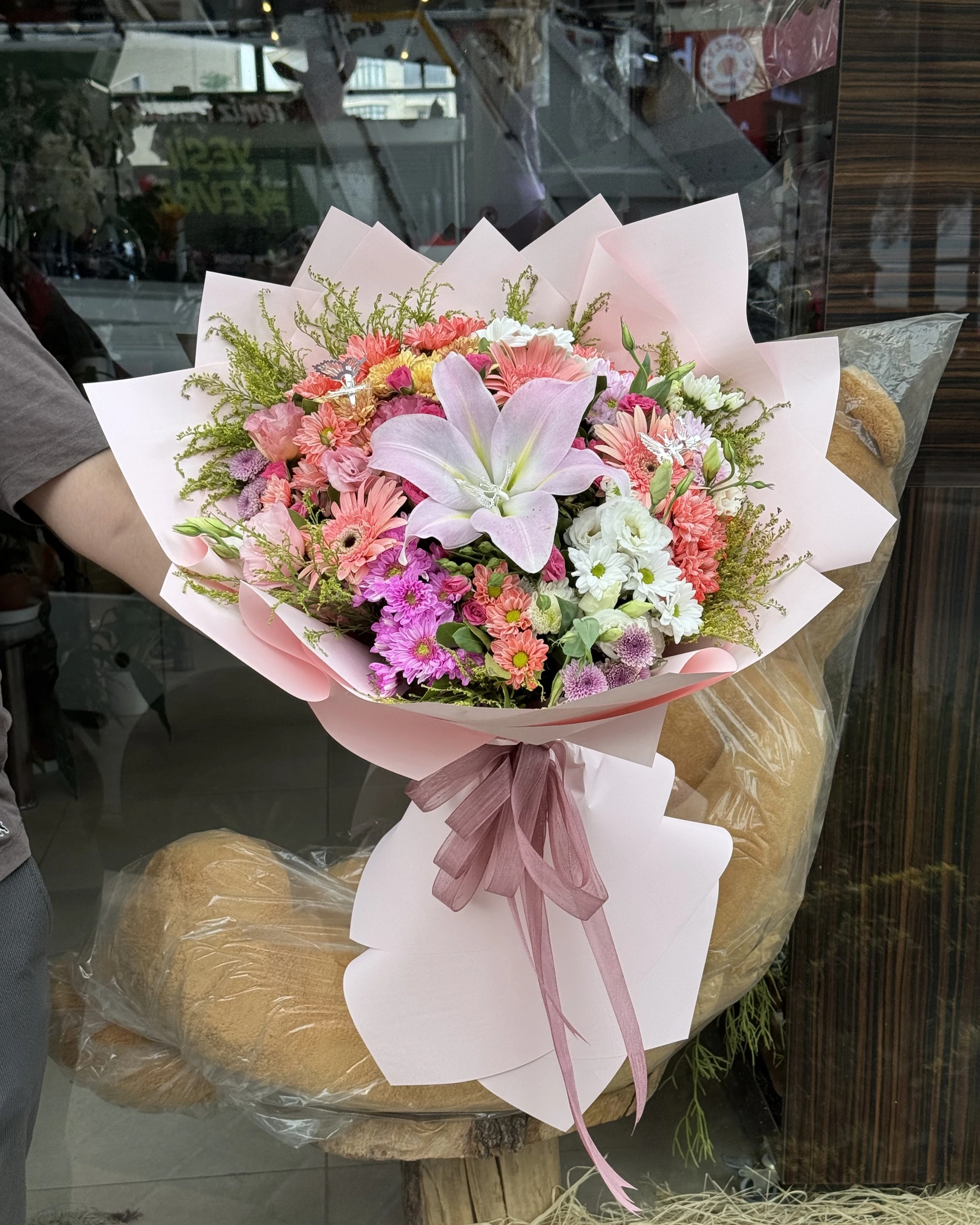 Pfirsichrosa