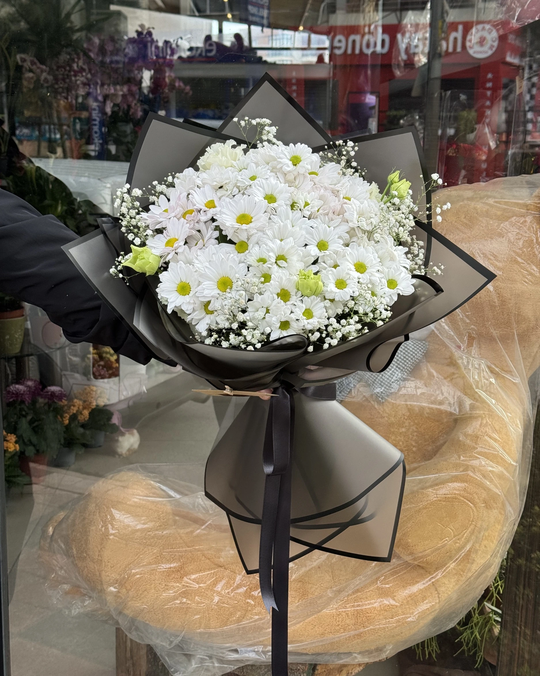 Ромашки в чёрно-белом